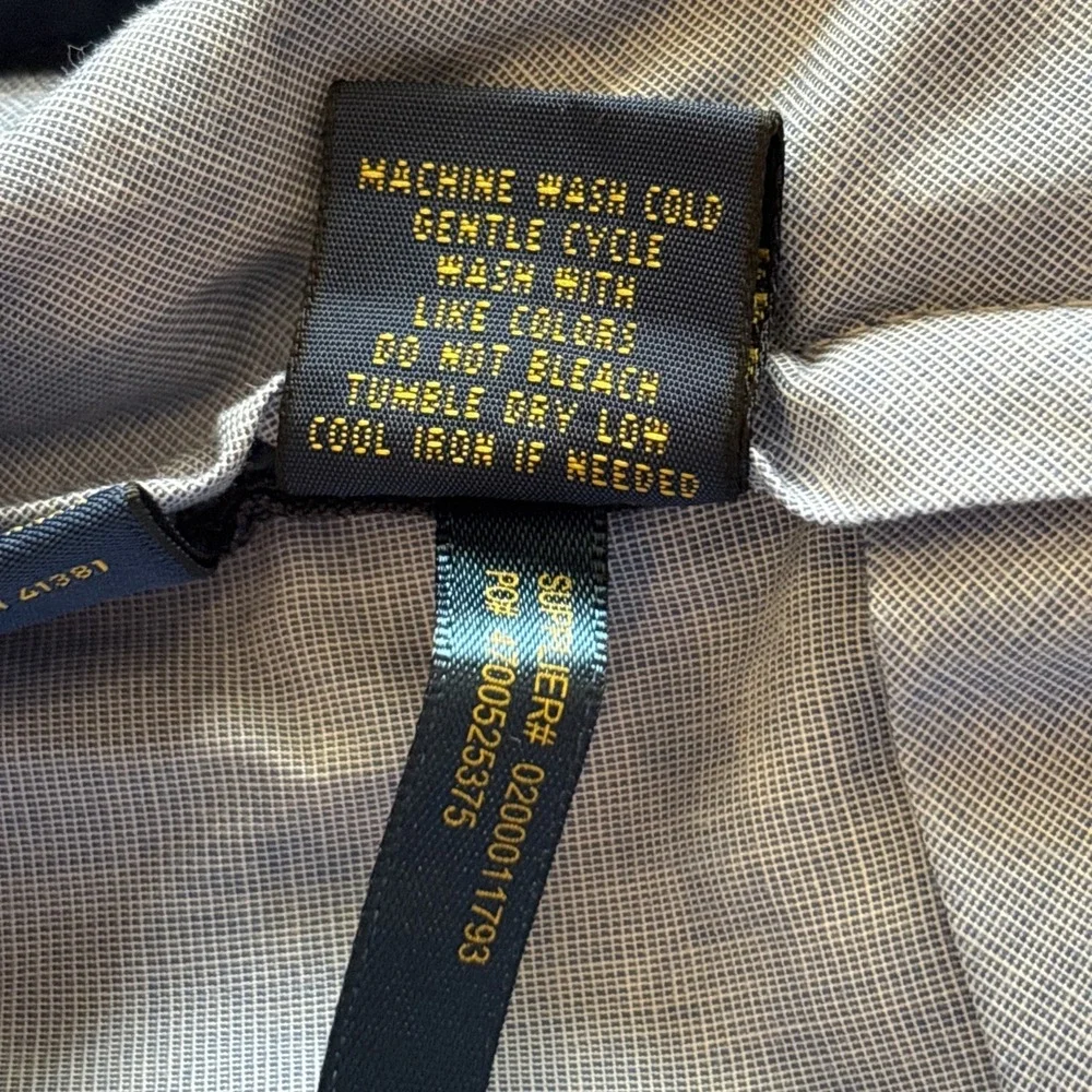 Polo Ralph Lauren Men's 32X31 Stretch Slim Fit Navy Chino Pants Casual Preppy